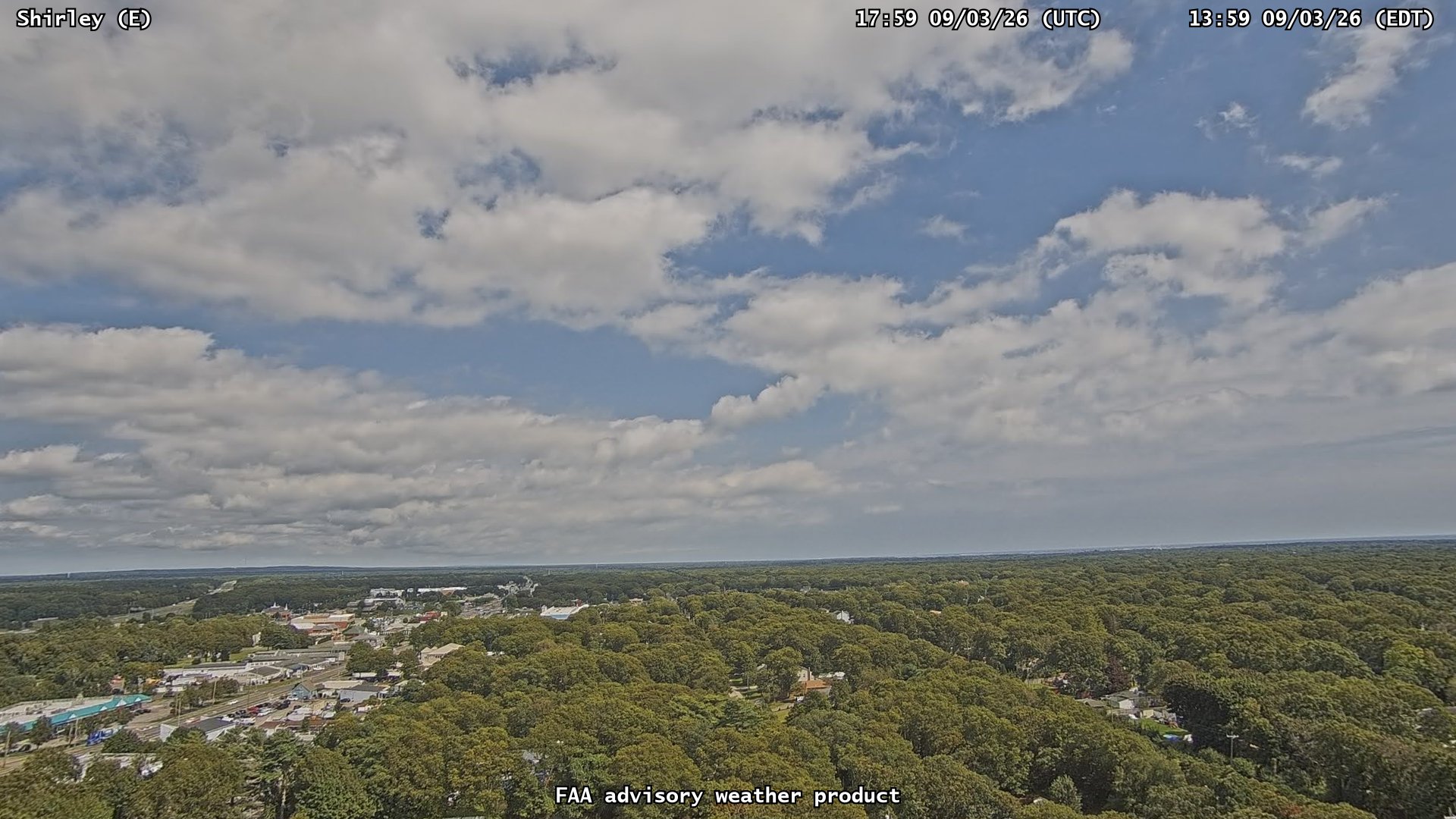 Shirley — East live camera view
