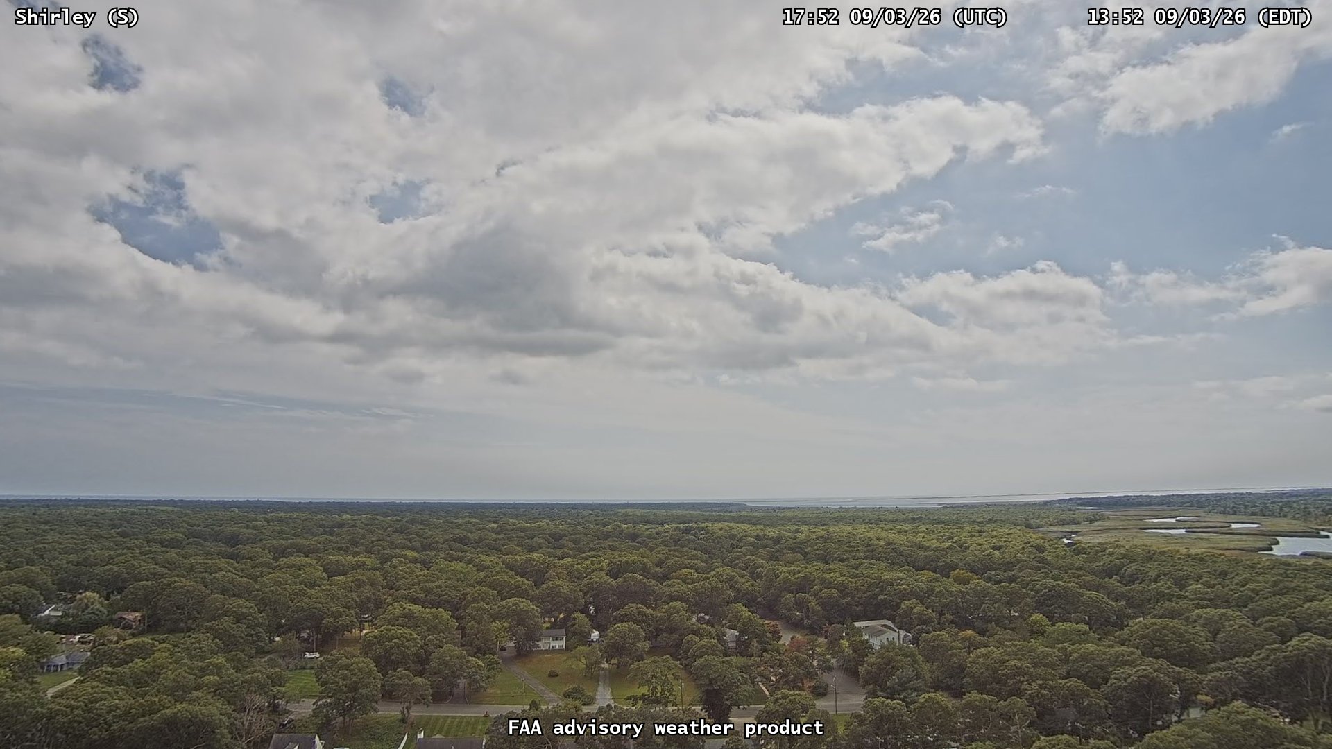Shirley — South live camera view