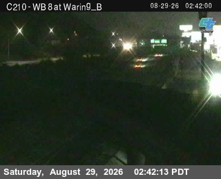 (C210) I-8 : Waring Road B live camera view