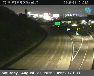(C218) I-8 : East Of Waring T live camera view