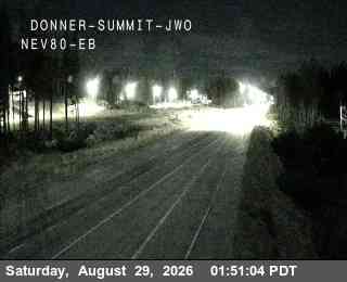 Hwy 80 at Donner Summit live camera view