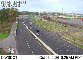 SR 509 at MP 3.1: 46th Ave E live camera view