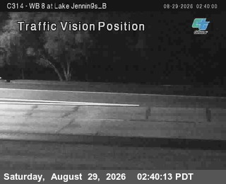 (C314) I-8 : Lake Jennings B live camera view