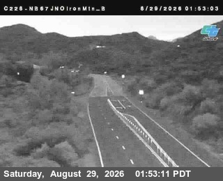 (C228) NB 67: Just North of Iron Mtn_Bottom live camera view