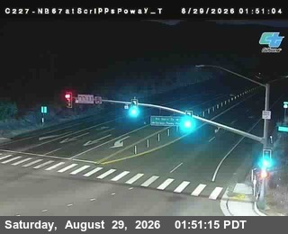(C227) NB 67: Scripps Poway Top live camera view