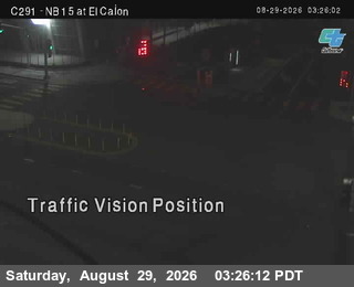 (C291) NB 15 : El Cajon Blvd live camera view