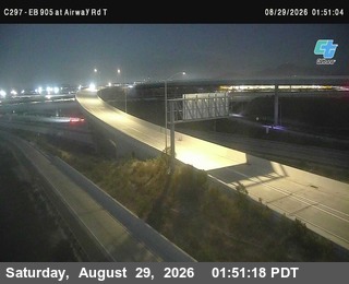 (C297) EB 905: at Airway Rd. live camera view