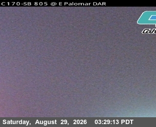 (C170) I-805: East Palomar DAR live camera view