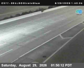 (C377) I-5: Just South of Birmingham live camera view