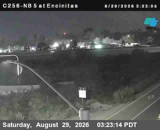 (C256) I-5 : NB at Encinitas live camera view