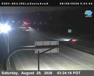 (C264) I-5 : Just South of La Costa Ave B live camera view