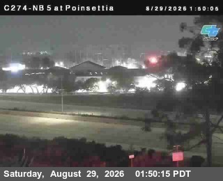 (C274) I-5 : NB at Poinsettia Lane live camera view