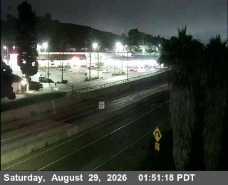 (C238) I-5 : NB at Lomas Santa Fe Dr live camera view