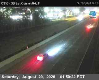 (C355) I-5: SB at Cannon Rd_T live camera view