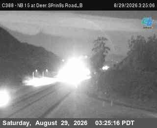 (C388) NB 15 : Deer Springs Road_B live camera view