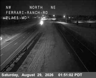 Hwy 65 at Ferrari Ranch live camera view