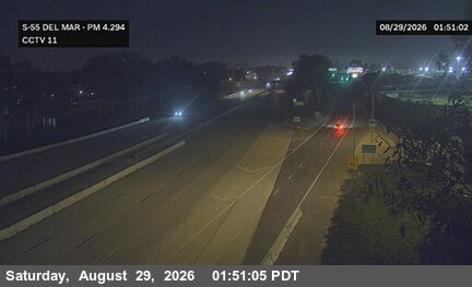 SR-55 : (11) Del Mar Avenue live camera view