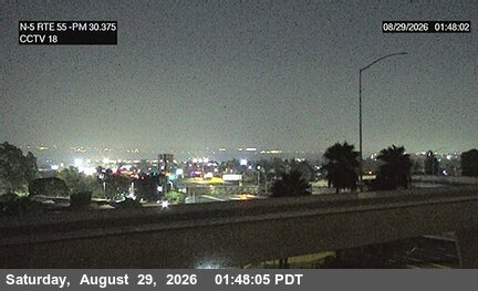 I-5 : (18) SR-55 live camera view