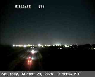 Hwy 5 at Williams SB live camera view