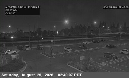 SR-55 : (50) Lincoln Park and Ride 2 live camera view
