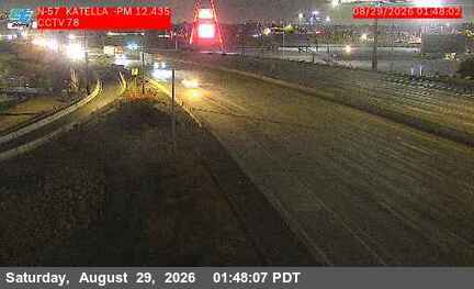 SR-57 : (78) Katella Avenue live camera view