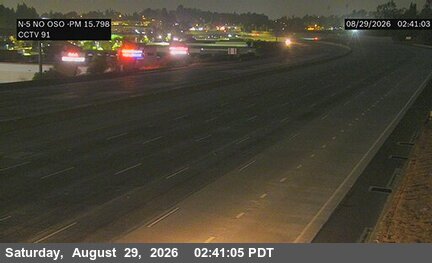I-5 : (91) North of Oso Parkway live camera view