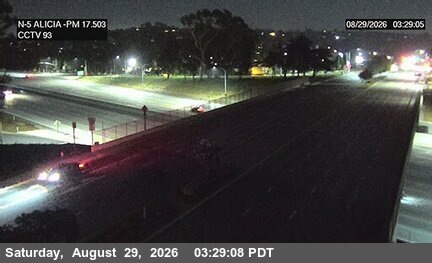 I-5 : (93) Alicia Parkway On live camera view