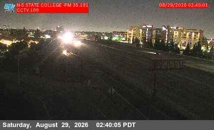 I-5 : (109) State College Boulevard live camera view