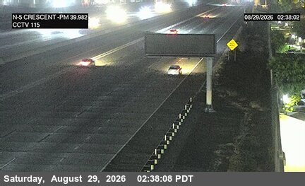 I-5 : (115) Crescent live camera view