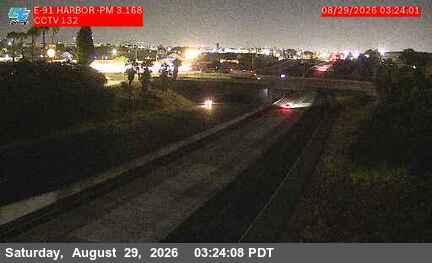 SR-91 : (132) Harbor Boulevard live camera view