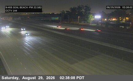 I-405 : (144) Seal Beach Boulevard live camera view