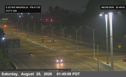 SR-22 : (158) West of Magnolia Street live camera view