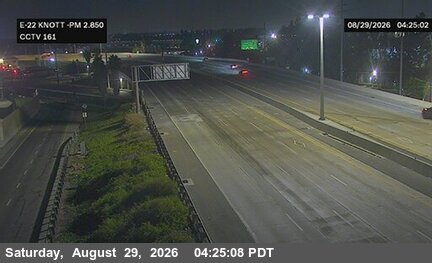 SR-22 : (161) Eastbound Knott Avenue live camera view