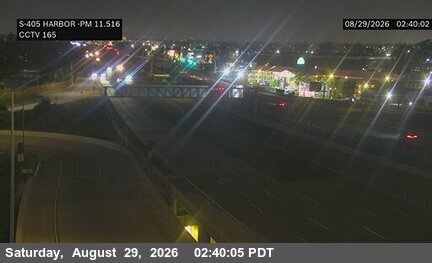 I-405 : (165) Harbor live camera view
