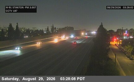 SR-91 : (187) Stanton Avenue live camera view