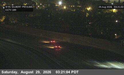 SR-91 : (189) Gilbert Street live camera view
