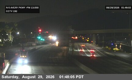 I-5 : (192) Avery Parkway live camera view