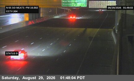 SR-55 : (204) South of Meats Avenue live camera view