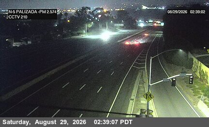 I-5 : (210) Avenida Palizada On live camera view
