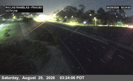 I-5 : (216) Las Ramblas live camera view