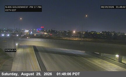 I-405 : (227) Goldenwest Avenue live camera view