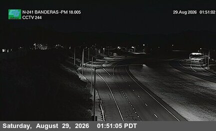 SR-241 : (244) Banderas 530 Meters North of Antonio Parkway Undercross live camera view