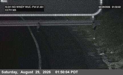SR-241 : (305) 2300 Meters North of Windy WUC Ridge Toll Plaza live camera view