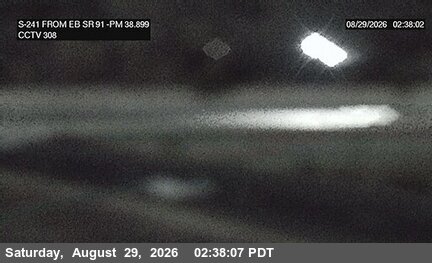 SR-241 SB : (308) SR-91 EB live camera view