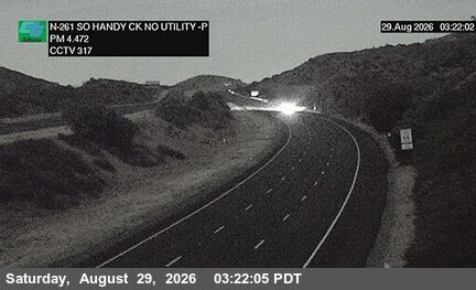 SR-261 : (317) 1500 Meters South of Handy Creek Road live camera view