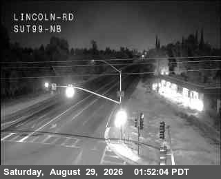 Hwy 99 at Lincoln live camera view