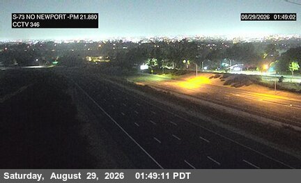 SR-73 : (346) North of Newport live camera view