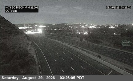 SR-73 : (348) South of Bison Avenue live camera view