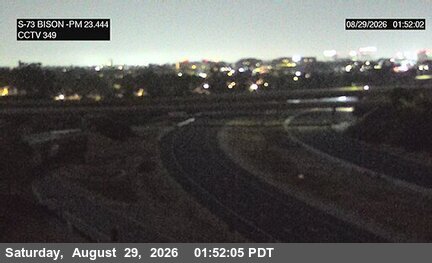 SR-73 : (349) Bison Avenue Overcross live camera view