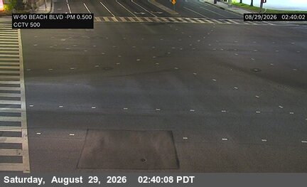 SR-90 : (500) Beach Blvd NW Corner live camera view